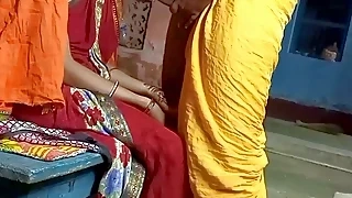 anal Deshi village wife sharing with baba dirty talk blowjob sex Hindi sex blowjob